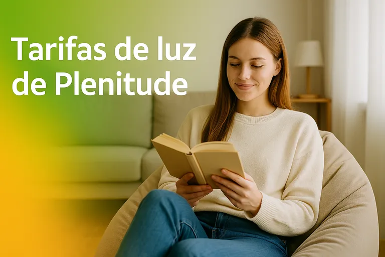 Portada para las tarifas de luz de Plenitude.