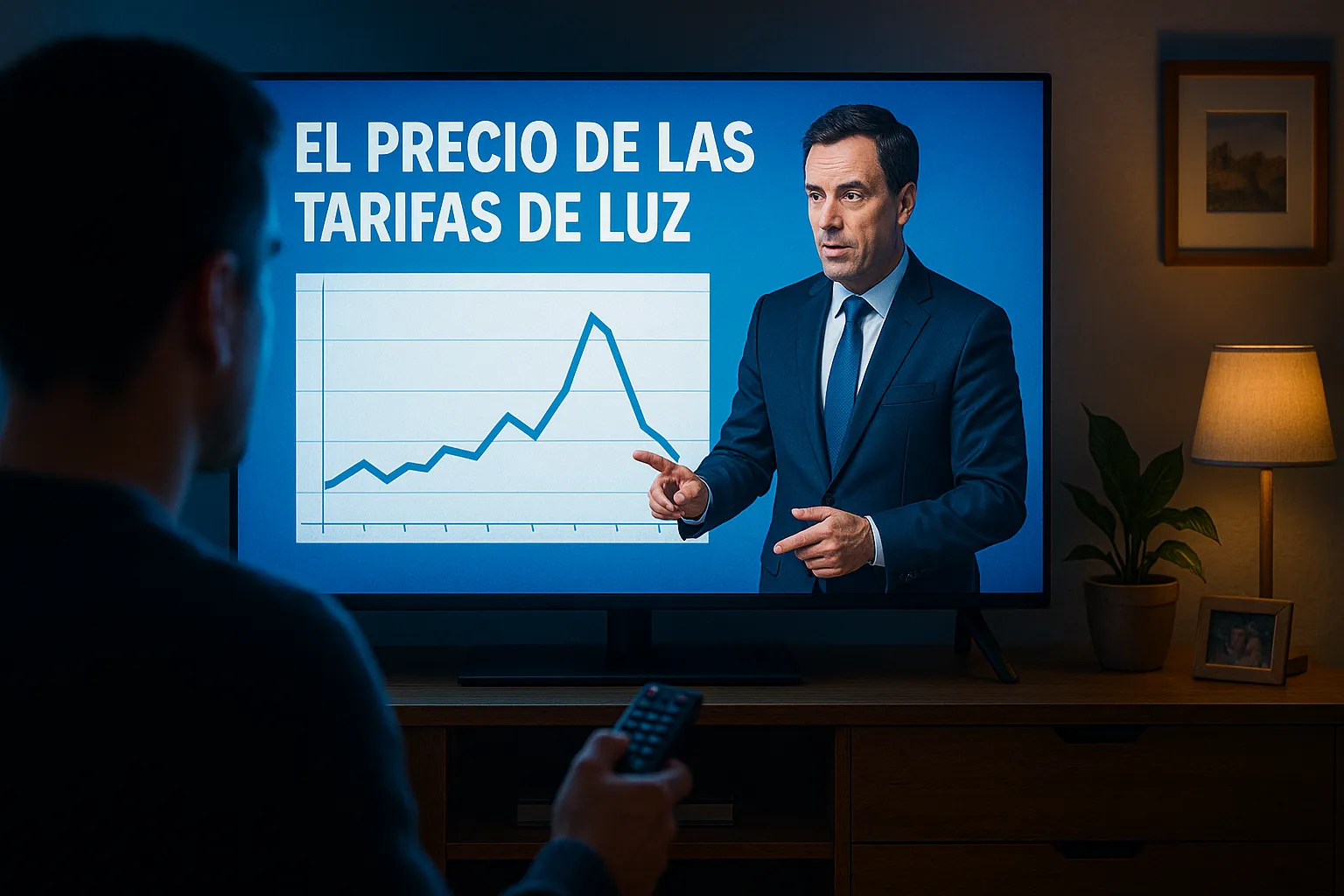 Gráfica muestra el precio de las tarifas energéticas