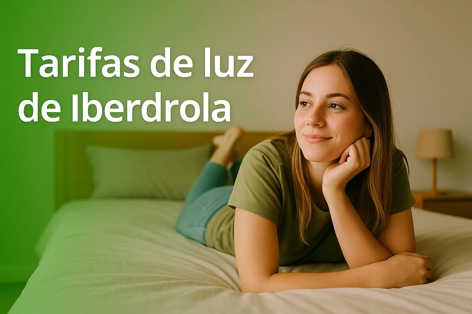 Portada para las tarifas de luz de Iberdrola.
