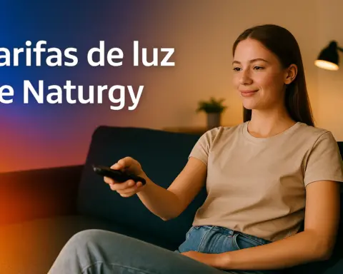 Portada para las tarifas de luz de Naturgy.